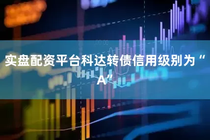 实盘配资平台科达转债信用级别为“A”